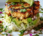 Delicious Honey Lime Chicken and Avocado Rice Stack